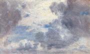 John Constable Cloud study oil painting artist